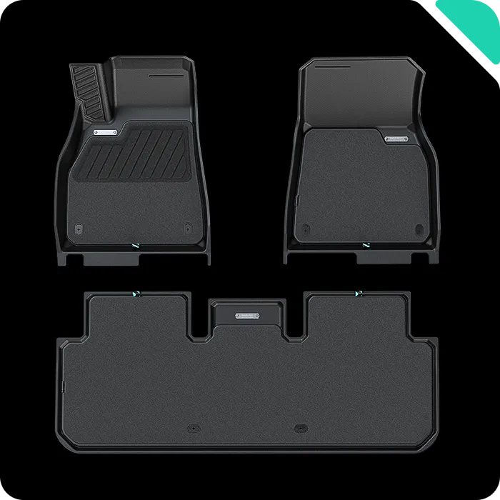 Haloblk フロアマット モデル S 左ハンドル用