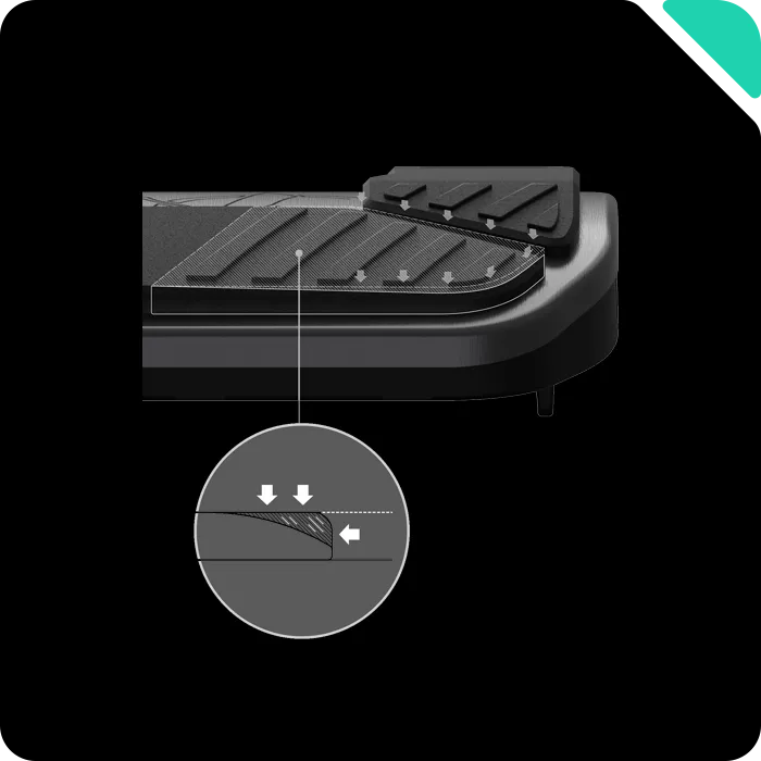 Haloblk フットペダル Model 3/Y/S/X 用