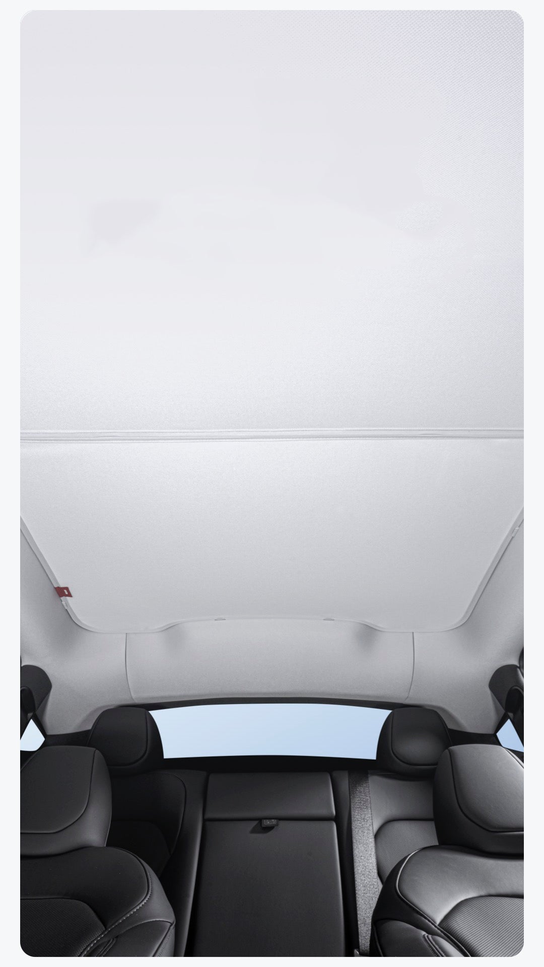 2025 NEW!!Tesla 新型モデル 3/Y/新型モデルY用 二層ルーフサンシェード