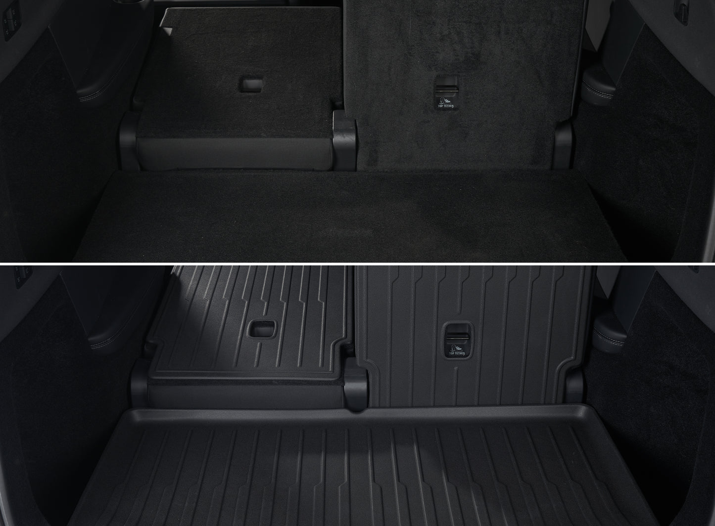 HALOBLK Tesla Model YL 専用 ラゲッジマット 5点セット｜フランク・トランク・後席背面保護マット