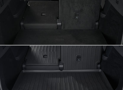 HALOBLK Tesla Model YL 専用 ラゲッジマット 5点セット｜フランク・トランク・後席背面保護マット
