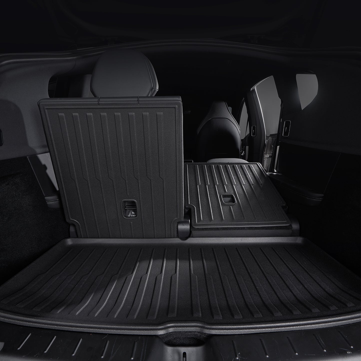 HALOBLK Tesla Model YL 専用 ラゲッジマット 5点セット｜フランク・トランク・後席背面保護マット